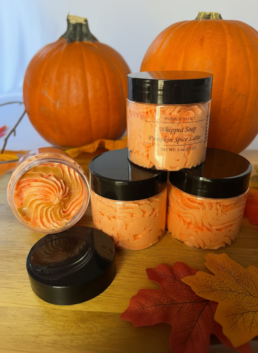 Pumpkin Spice Whipped Soap