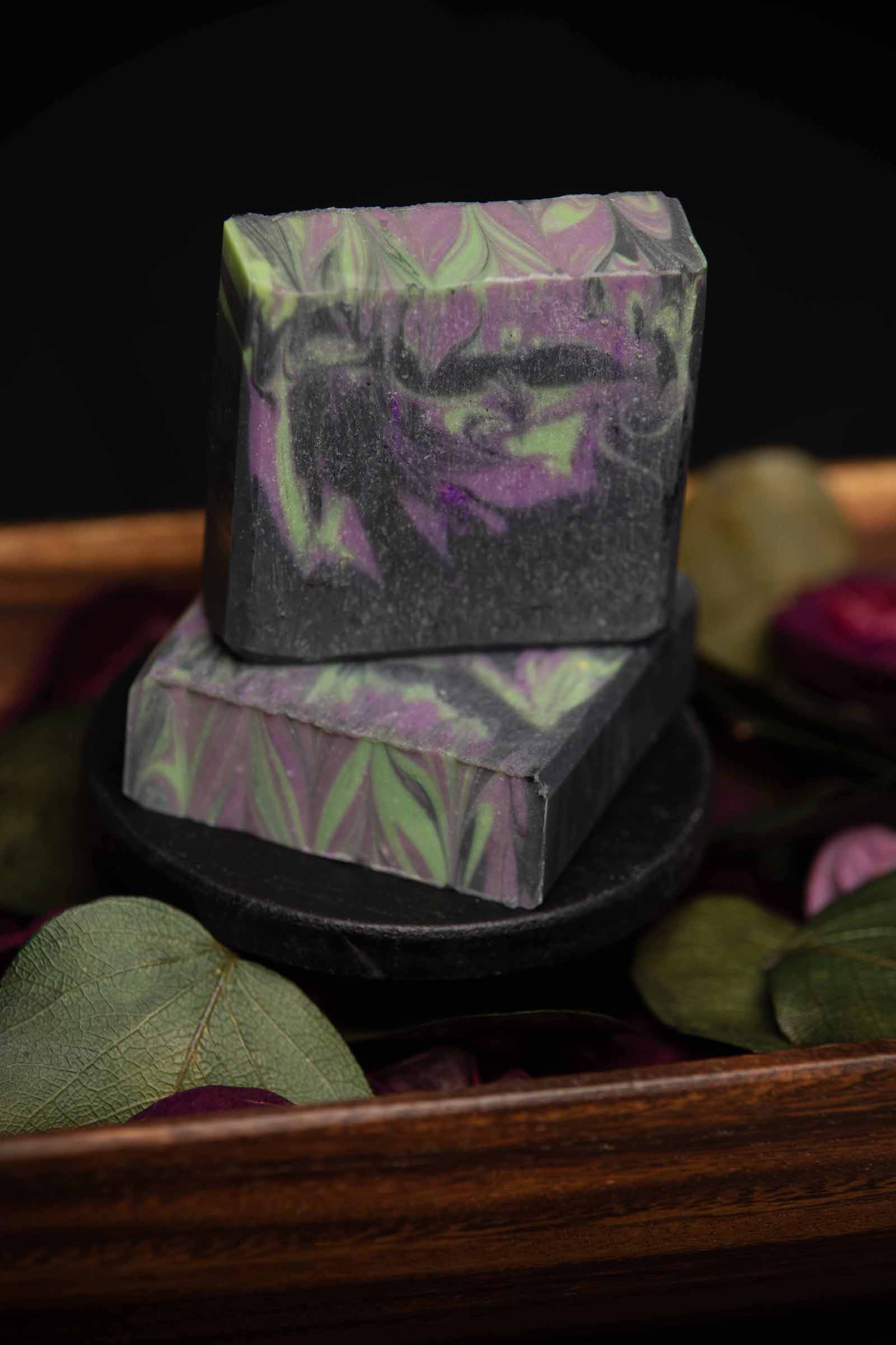 trick or treat cold processed soap front 