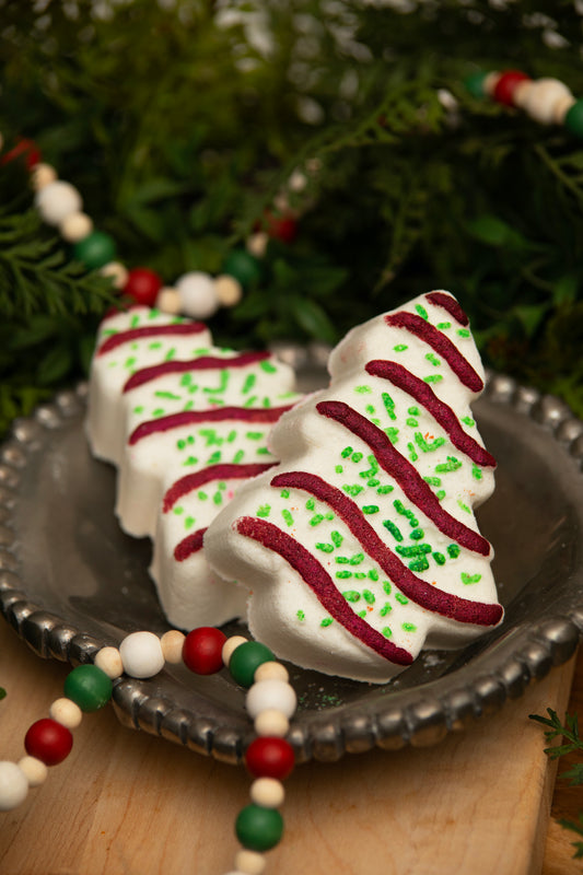 Christmas Cake Bathbomb