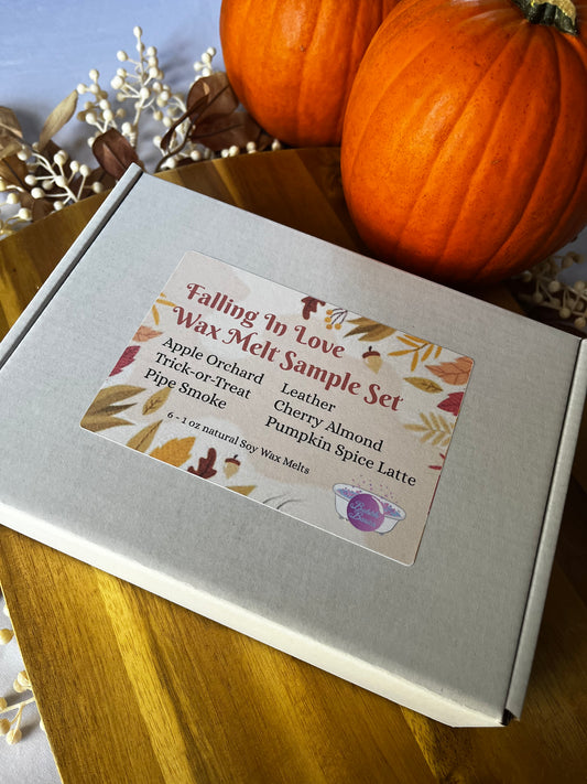 Falling In Love Wax Melt Sample Box